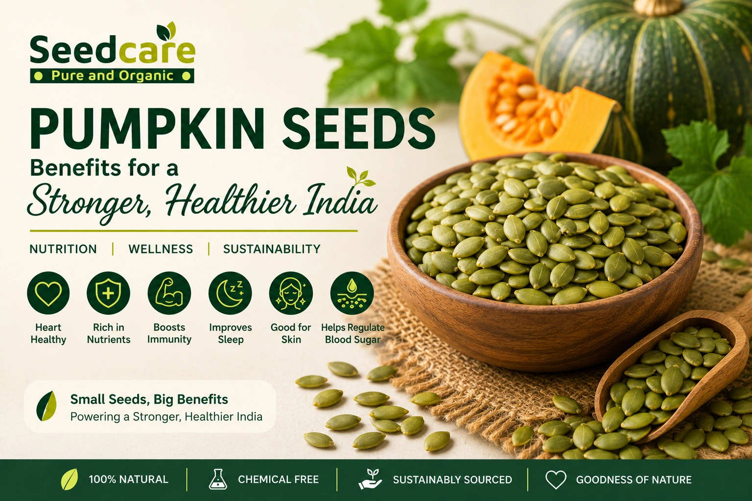Pumpkin Seeds Benefits: Complete Evidence Guide for India (14 Proven Benefits)