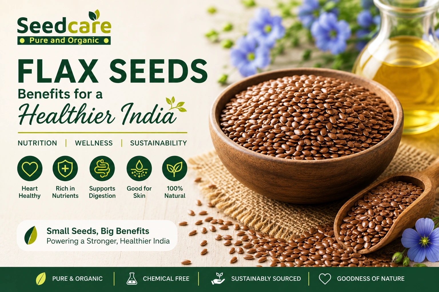 Flax seeds alsi benefits India complete guide 12 proven benefits — Seedcare